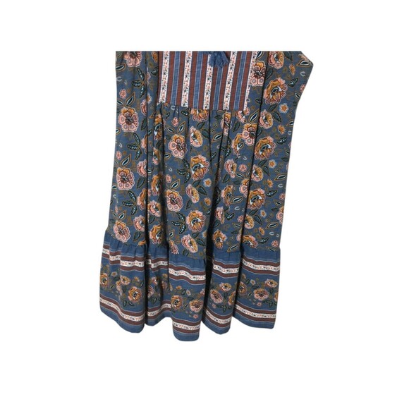Matilda Jane Dress Women's Size Small Multicolor Floral Flutter Sleeve - Picture 4 of 6